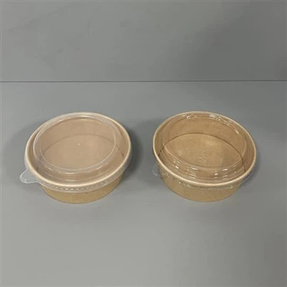 Καφέ χάρτινο μπολ Kraft 500ml 150mm